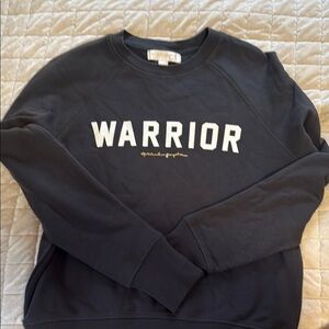 Spiritual Gangster Black Warrior Crewneck Sweater like brand new, wL